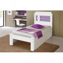 Ver imagem 5 de Cama Solteiro Lívia Cores Flex Quarto Branco/Lilas