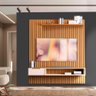 Painel Ripado Tv até 65 Polegadas Nature Pérola Foster Shop Jm - 1