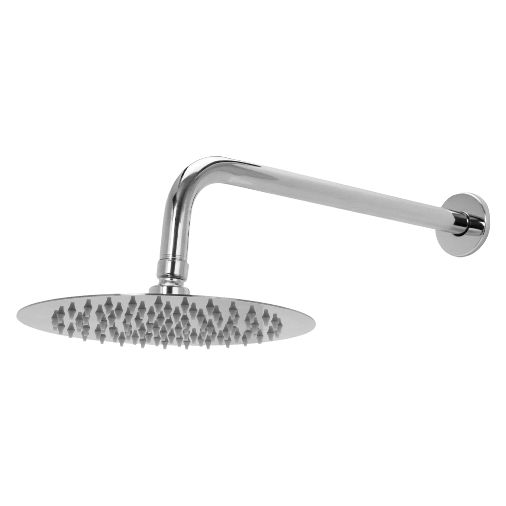 Chuveiro Ducha Inox Redondo Slim Cromado 20 x 20 - 4