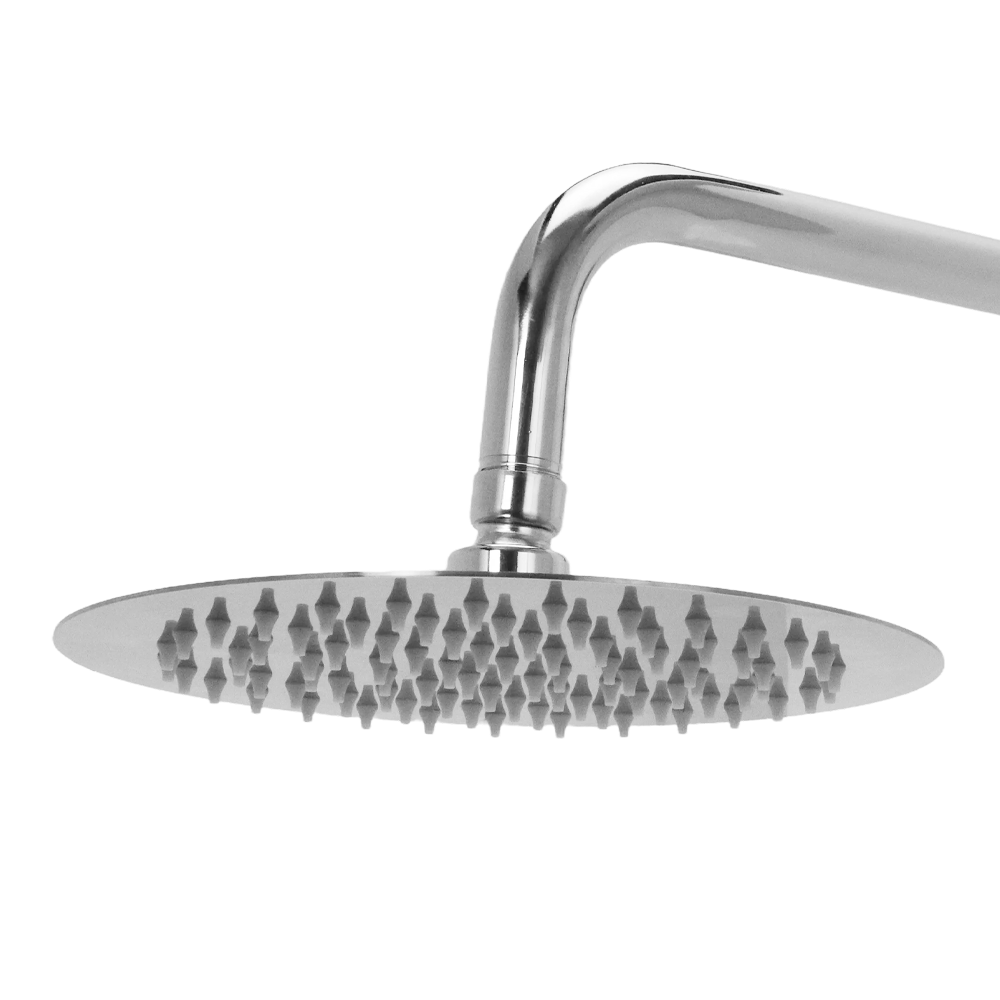 Chuveiro Ducha Inox Redondo Slim Cromado 20 x 20