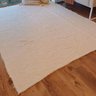 Tapete Artesanal Básico Sala Peludo Algodão Cru 200 X 300 sem Franja - 1