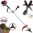 Ver imagem 1 de Roçadeira Aparador de Grama Cg430p Anmax 43cc 2hp 9.000rpm Multifuncional 4 em 1