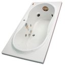 Ver imagem 2 de Banheira Hidromassagem Jacuzzi Eura 1,83m x 91cm x 49cm - 08 Jatos - Com aquecedor