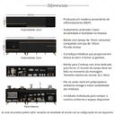 Ver imagem 3 de Armário de Cozinha Modulada Compacta 4 Pçs com Balcão para Cooktop Veneza Multimóveis MP2261