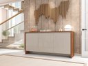 Ver imagem 4 de Buffet Aparador Legancy Cedro Off White 3 Portas