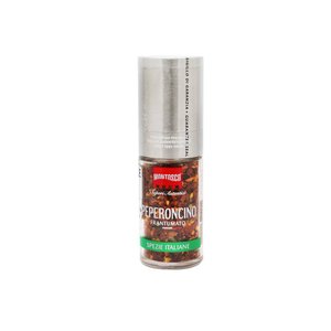 Moedor italiano regulável de cerâmica com Pimenta Calabresa Peperoncino Montosco 25g
