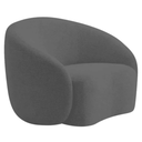 Ver imagem 3 de Kit Sofá 3 Lugares 180cm e Poltrona Orgânico Luxo Recepção Sala de Estar e Tv Amore Linho Cinza Escu