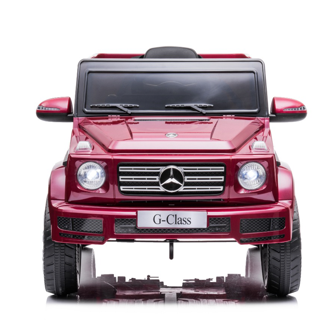 Mini Mercedes-Benz G 500 Vinho Carro Elétrico Infantil A Bateria Para Crianças Motorizado Meninos Me - 2