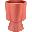 Ver imagem 5 de Cachepô de Cerâmica Terracota 16x12x12cm Vaso Plantas Jardim Sala Suculenta