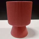 Ver imagem 2 de Cachepô de Cerâmica Terracota 16x12x12cm Vaso Plantas Jardim Sala Suculenta