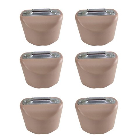 Descascador Manual Fatia Corta Kit 6 Uni Lamina Inox