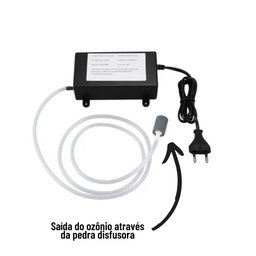 Gerador de Ozônio Higienização de Água e Alimentos1000mg/h -110V - 2