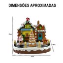 Ver imagem 5 de Vila Natalina Enfeite Natal Loja Brinquedos Papai Noel Biscoito Arvore Decoracao Mesa Estante Sala C