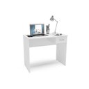 Ver imagem 7 de Mesa Computador Casal Arapei C/ 1 Gaveta Branco - Politorno