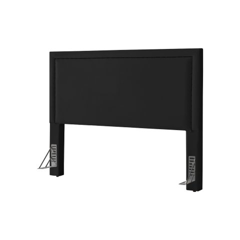Cabeceira Cama Box Queen 1,60m Estofada Aruba Veludo Preto