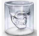 Ver imagem 7 de Copo de Vidro Duplo Formato Caveira 150ml - 2 Unidades