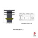 Ver imagem 2 de Válvula de Saída de Água para Lavatório 1603 Leão