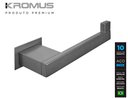 Ver imagem 3 de Papeleira Inox Grafite - Kromus RT0302-EG (Lado Esquerdo)