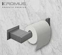 Ver imagem 5 de Papeleira Inox Grafite - Kromus RT0302-EG (Lado Esquerdo)