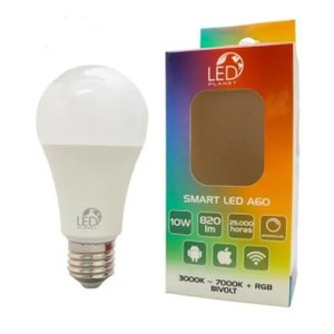 Smart Lâmpada Inteligente Led Rgb Wi-fi Comp. Alexa e Google Decorshop