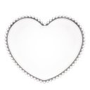 Ver imagem 1 de Conjunto com 4 Pratos em Cristal Coração Pearl Wolff