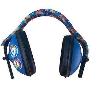 Abafador de Sons para Autistas Azul 11 Db Arco Colorido