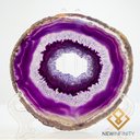 Ver imagem 2 de Chapa de Ágata Pedra Natural Platter Placa Exclusiva