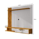 Ver imagem 4 de Painel Suspenso para Tv até 65 Polegadas Zeus Naturalle Off White