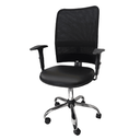 Ver imagem 2 de Cadeira Escritório Tela New Base Nr17 Back System Cromada