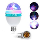 Ver imagem 2 de Lâmpada Rgb Giratória de Luz Led para Palco Festa Casamento Bivolt com Soquete