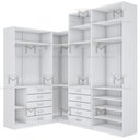 Ver imagem 5 de KIT CLOSET MODULADO 2 ALTURAS 4 MÓDULOS M451.B (CLOSET, CASA) MUNDI MOVEIS