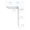 Ver imagem 7 de KIT CLOSET MODULADO 2 ALTURAS 4 MÓDULOS M451.B (CLOSET, CASA) MUNDI MOVEIS