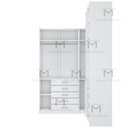 Ver imagem 6 de KIT CLOSET MODULADO 2 ALTURAS 4 MÓDULOS M451.B (CLOSET, CASA) MUNDI MOVEIS