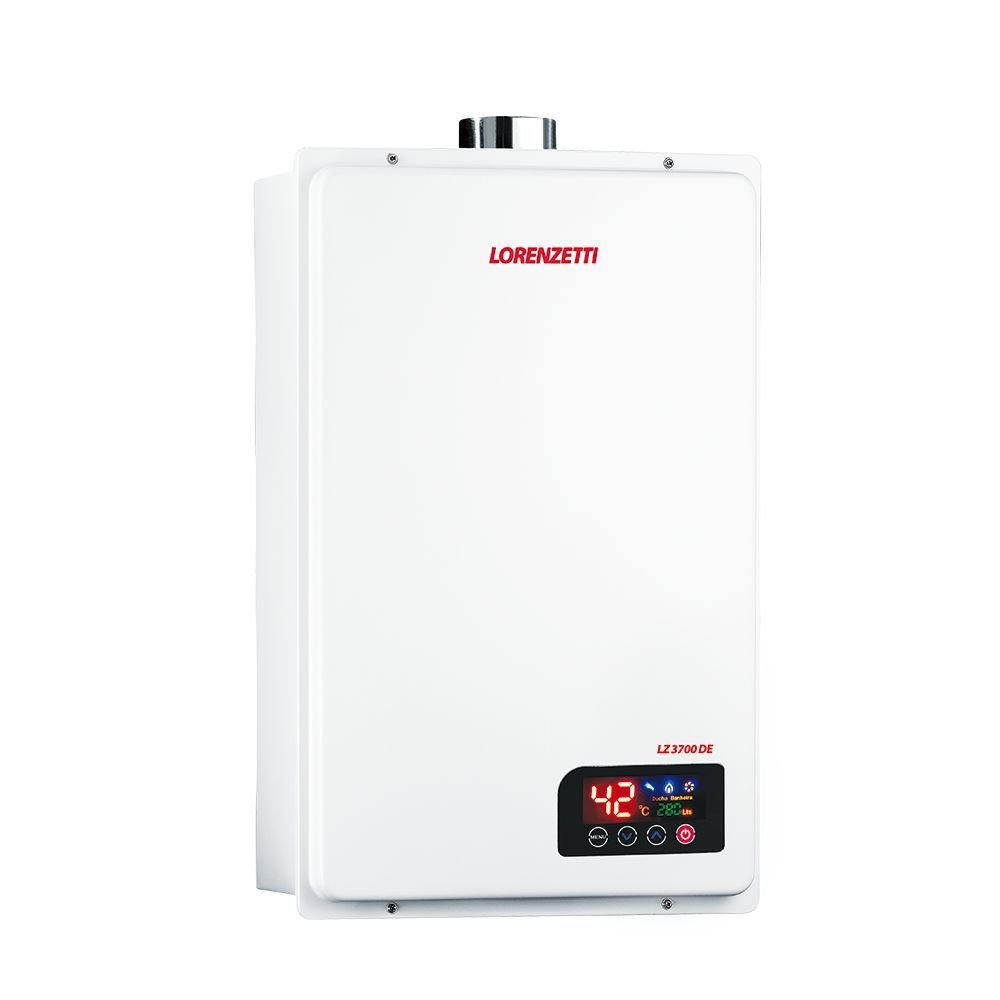 Aquecedor a Gás Digital 37 Lts Lz 3700 de Glp Branco - 1