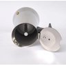 Cafeteira Italiana Aço Inox Faz 12 Xicaras - 4