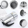 Cafeteira Italiana Aço Inox Faz 12 Xicaras - 3