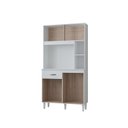 Ver imagem 3 de Armário para Cozinha Kit Duda 90 Cm Branco