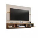 Ver imagem 5 de Kit 2 Peças com Estante para TV até 65 Polegadas 100% MDF e Buffet Atlanta Branco