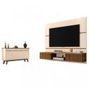 Ver imagem 2 de Kit 2 Peças com Estante para TV até 65 Polegadas 100% MDF e Buffet Atlanta Branco