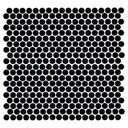 Ver imagem 3 de Pastilha de Vidro Ball Black 3x3 Placa 30x30cm - 1313060002