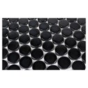 Ver imagem 2 de Pastilha de Vidro Ball Black 3x3 Placa 30x30cm - 1313060002