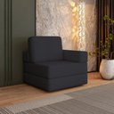 Ver imagem 1 de Sofá Cama À Vácuo 1 Lugar Linha Modular Flip Magic