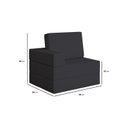 Ver imagem 5 de Sofá Cama À Vácuo 1 Lugar Linha Modular Flip Magic