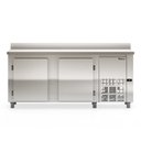 Ver imagem 2 de Balcão Frigorífico de Encosto GBFE-200 AI - Aço Inox 556L Sem Cuba - Gelopar 220V