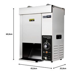 Tostador de Pão Vertical Toaster Marcpro 220v Marchesoni - 4