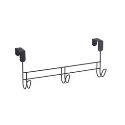 Suporte para Porta com 3 Ganchos Black - Arthi Cor Preto - 1