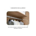 Ver mais imagens de Guarda Roupa Casal 2 Portas e 4 Gavetas Belmonte/brusque Neve - Novo Horizonte