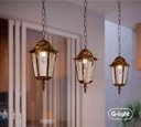 Ver imagem 4 de Pendente Roma 190 Bronze 1xe27 G-light