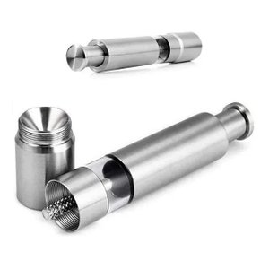 Moedor Gourmet Inox para Pimenta Sal Grosso Temperos Prático
