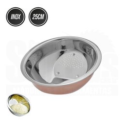 Escorredor de Arroz Inox 25cm Rose Gold Esca-003rg - 1